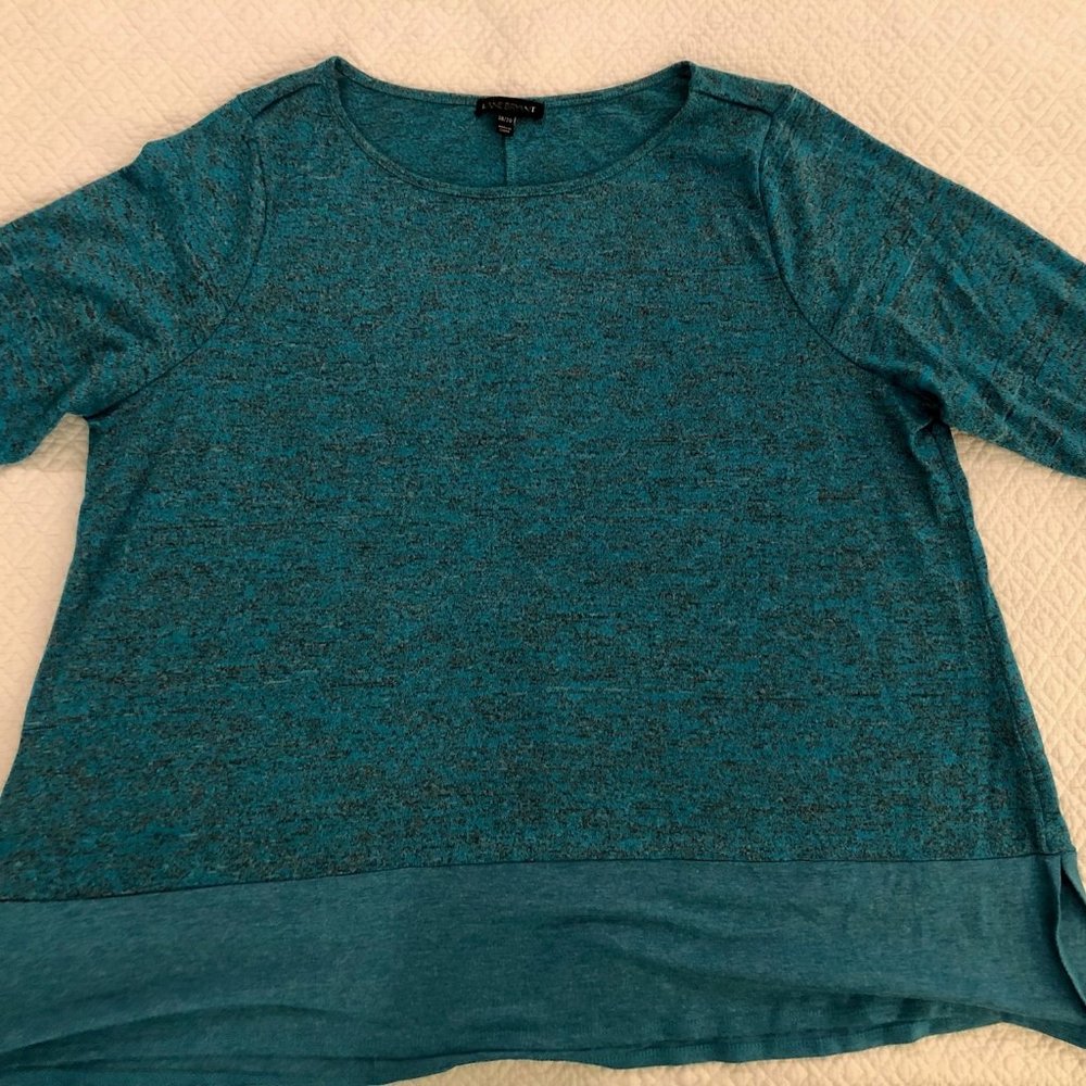 Women's Plus 18/20 Top 3/4 Sleeve NWOT
